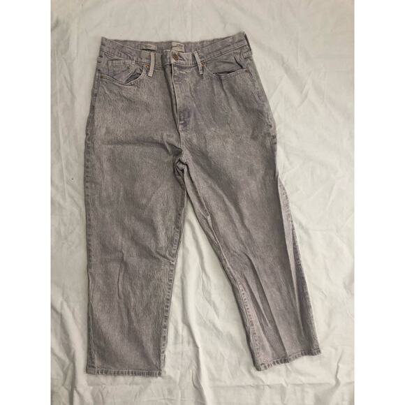 Universal Thread stonewash light gray wide leg jeans women's size 16/33 - Picture 1 of 5